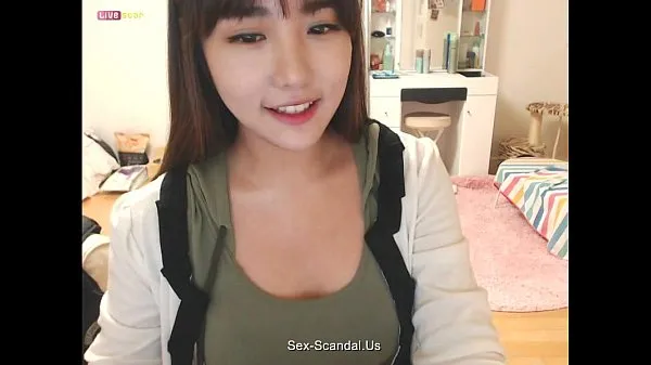 Pretty korean girl recording on camera 3 Tube keren terbaik