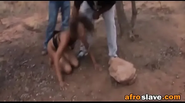 Το καλύτερο African sex slave eats actual dirt cool Tube