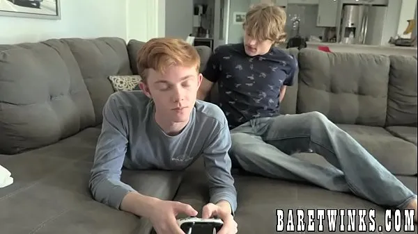 Beste Smooth twink buds swap video games for barebacking coole tube