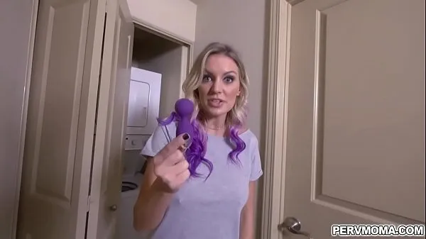 Best Perv stepmom caught by her stepson playing herself with his sex toy cool Tube