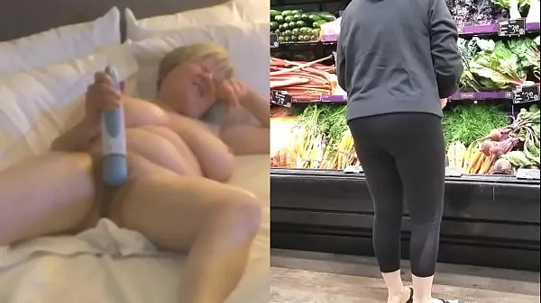 Beste Masturbating Maniac GILF goes grocery shopping coole tube