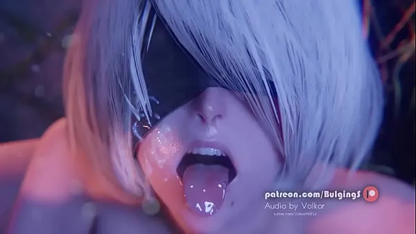 Melhor Yorha 2b hentai punheta facial tubo legal