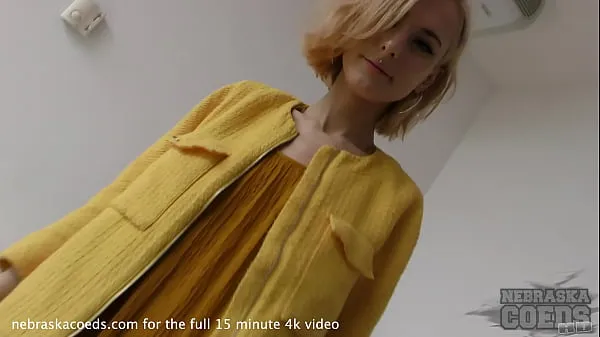 Best fresh blonde 18yo poppy first time naked video fingering lipstick dildo to orgasm cool Tube