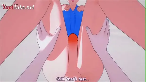 أفضل Evangelion Yaoi Hentai 3D - Shinji x Kaworu. Handjob, blowjob and bareback and cums in his mouth and ass أنبوب رائع