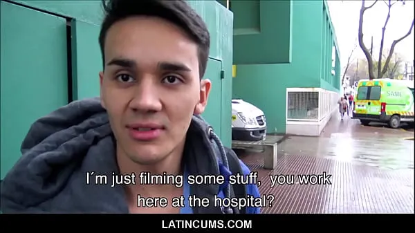 El mejor Lindo joven latino enfermero sexo con productor por dinero extra POVtubo genial