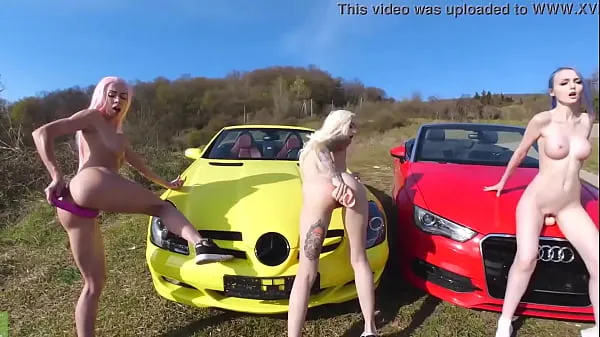 Outdoors fast epic jerking near cars TEASER Tube keren terbaik