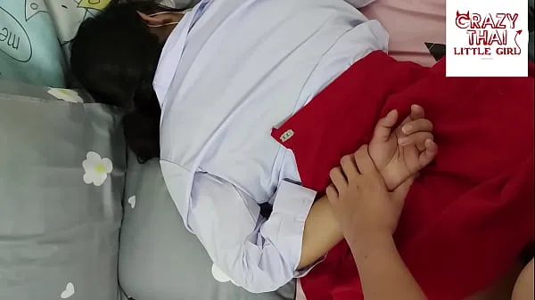 أفضل Lovely Thai Student Unifrom With Red Skirt Have Sex With Her Boyfriend أنبوب رائع