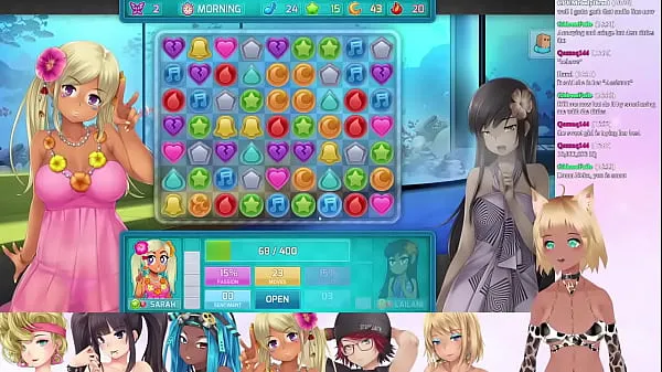 최고의 VTuber LewdNeko Plays Huniepop 2: Double Date Part 2 멋진 튜브