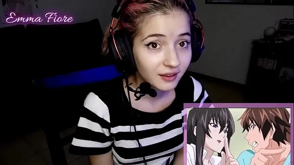 El mejor Streamer se calienta viendo hentai y se pone a tocarse en medio de un stream - Emma Fioretubo genial