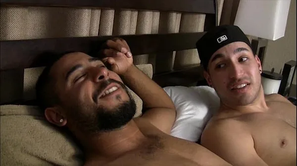 Best Latino bro’s jerking each other and suck cool Tube