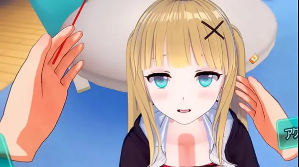 Tốt nhất Eroge Koikatsu! VR version] Cute and gentle blonde big breasts gal JK Eleanor (Orichara) is rubbed with her boobs 3DCG anime video ống mát mẻ