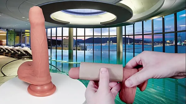 सर्वश्रेष्ठ The Lifeguard by FUKENA - Realistic Uncircumcised Dual Density Silicone Dildo बढ़िया ट्यूब