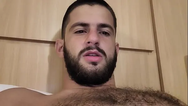 Bedste HOT MALE - HAIRY CHEST BEING VERBAL AND COCKY cool rør