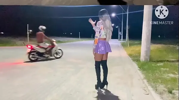 Beste BIKER FUCKING WHORE ON THE STREET coole tube