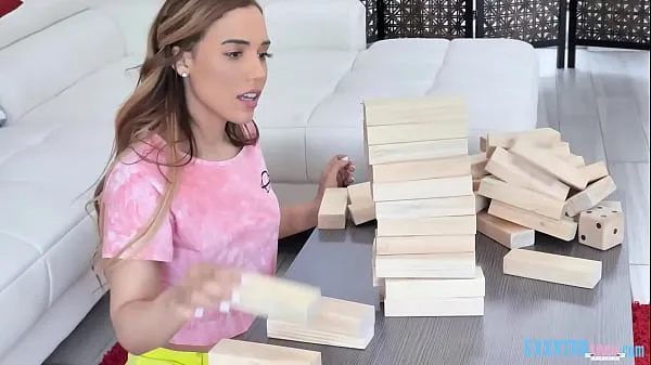 En iyi Huge Jenga with Alita Lee and Jon Jon havalı Tüp