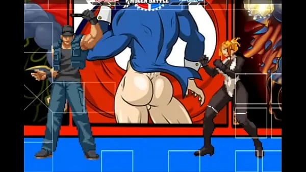 最好的Bara Clark VS Mature KOF HENTAI in Demitri room凉爽的管子